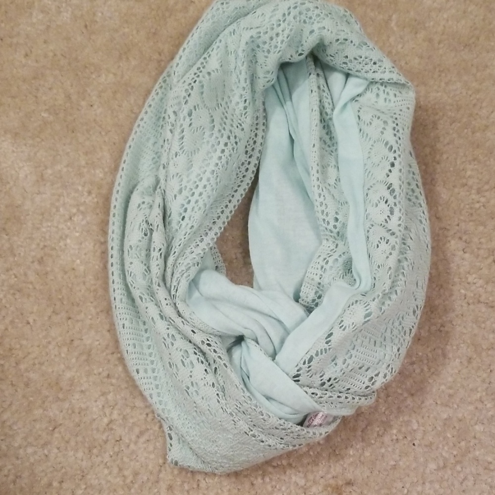 Mint green scarf